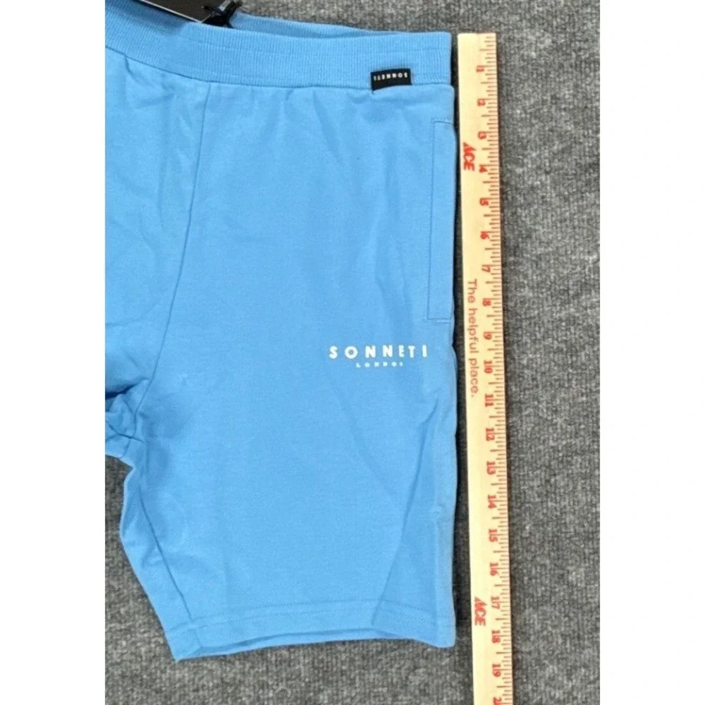 Sonneti London Boys XL 13-15 Years Core T Shirt French Terry Shorts 2PC Set NWT
